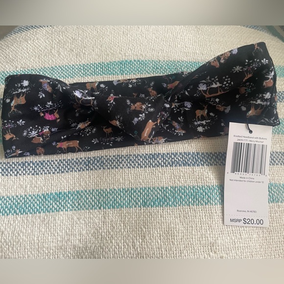 NWT Vera Bradley 💋 Me 2x Lipstick Case AND Knotted Headband in Merry Mischief - Picture 7 of 10